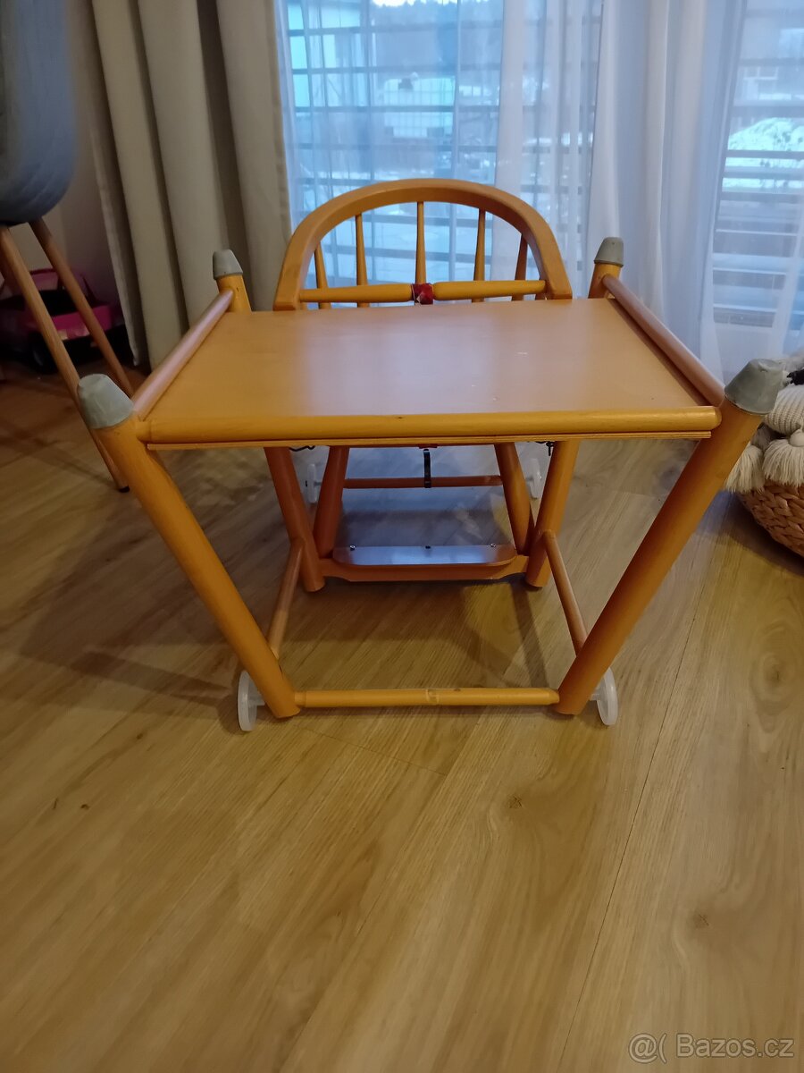 Jídelní židlička, dětská zidle - 6