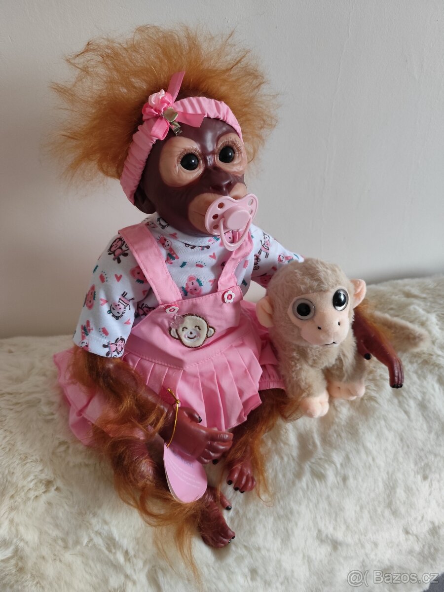 Opice opička panenka NOVÁ - 6