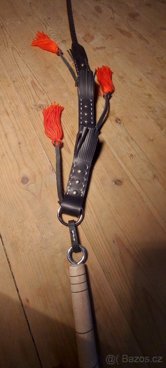 Pastevecký bič, honácky bič černý - 6