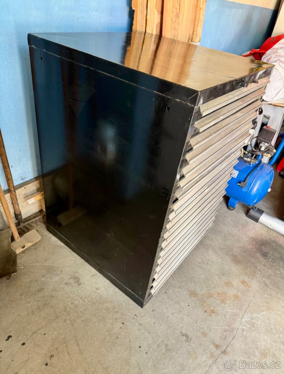 Celokovová dílenská skříňka - 6