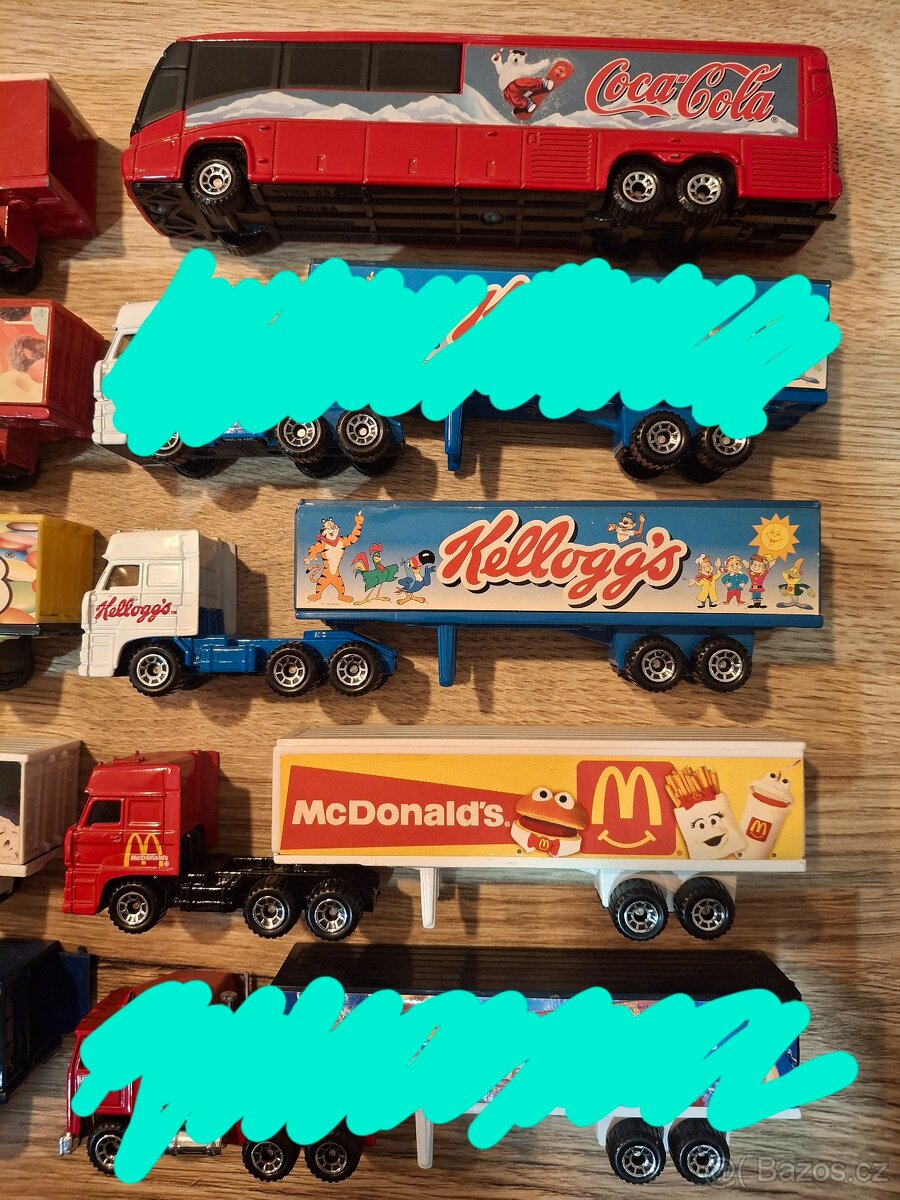 Matchbox Convoy Coca Cola, Pepsi, MC Donalds, Kelloggs - 6