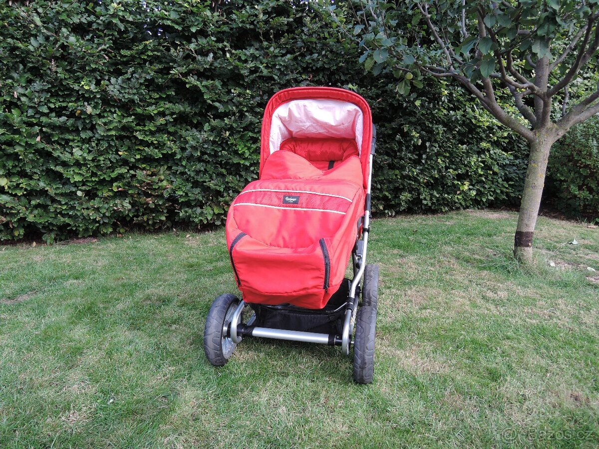 Dětský kočárek Emmaljunga 2v1 + zimní fusak Aesthetic - 6