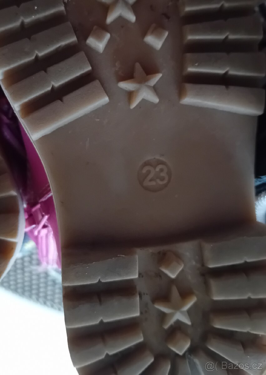 Dětské botičky 23 a 23,5 - 6