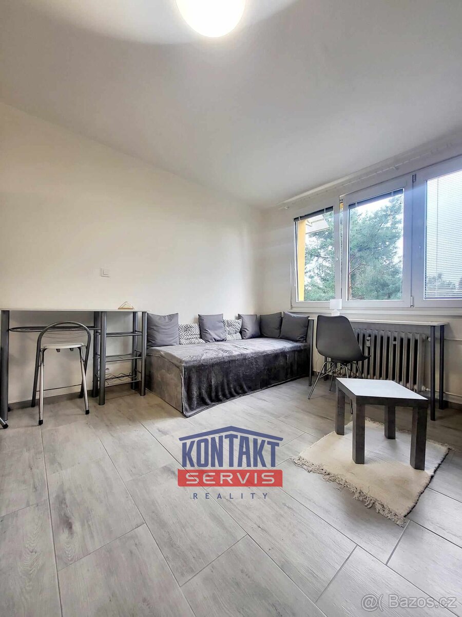 Pronájem plně vybaveného bytu 1+kk, 25 m² - České Budějovice - 6