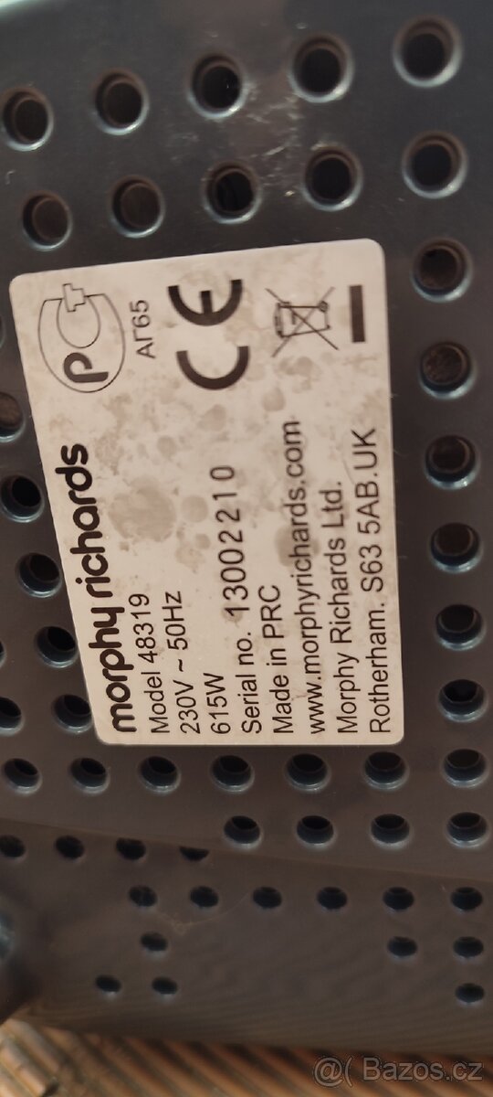 Domácí pekárna MORPHY RICHARDS, funkční - 6