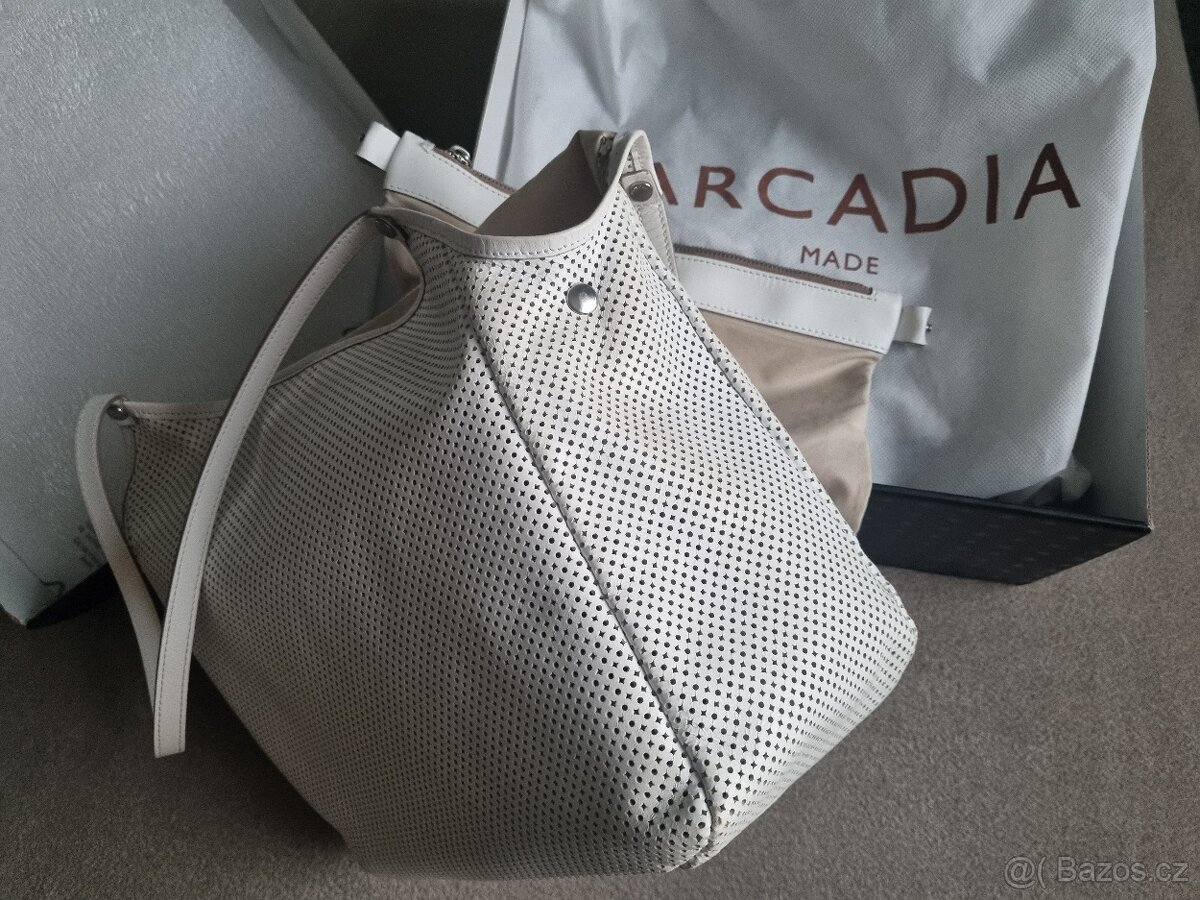 Luxusní kožená kabelka Arcadia - 6
