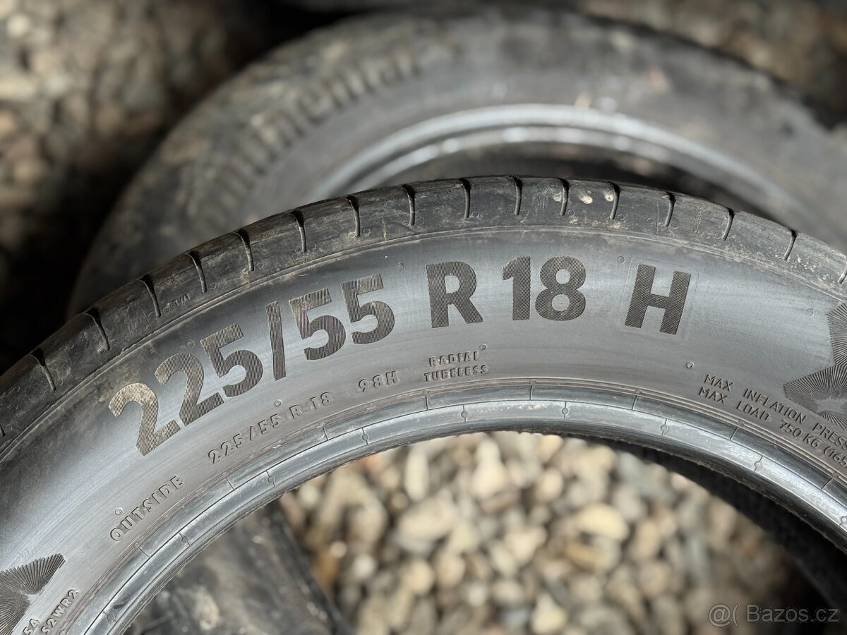 225/55/18 - Continental letní pár pneu - 6