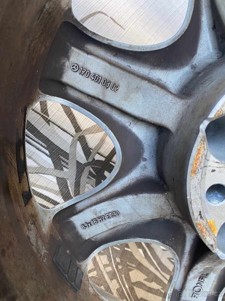 Slk alu kola originál - 6