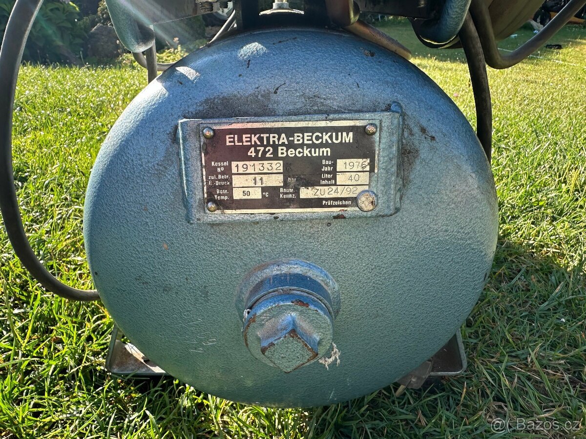 Kompresor Elektra Beckum LP 200 olejový - 6