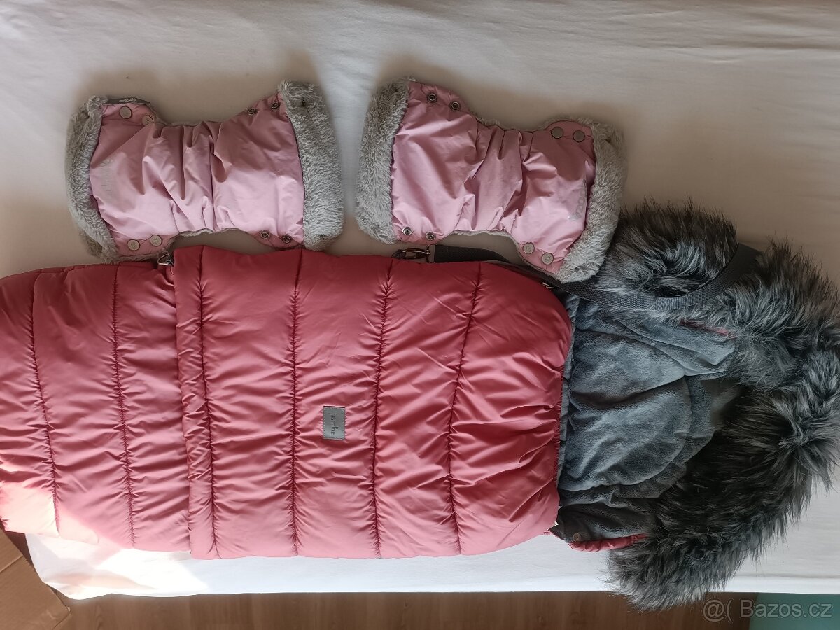 Rostoucí zimní fusak vak pro děti jasmine - 6