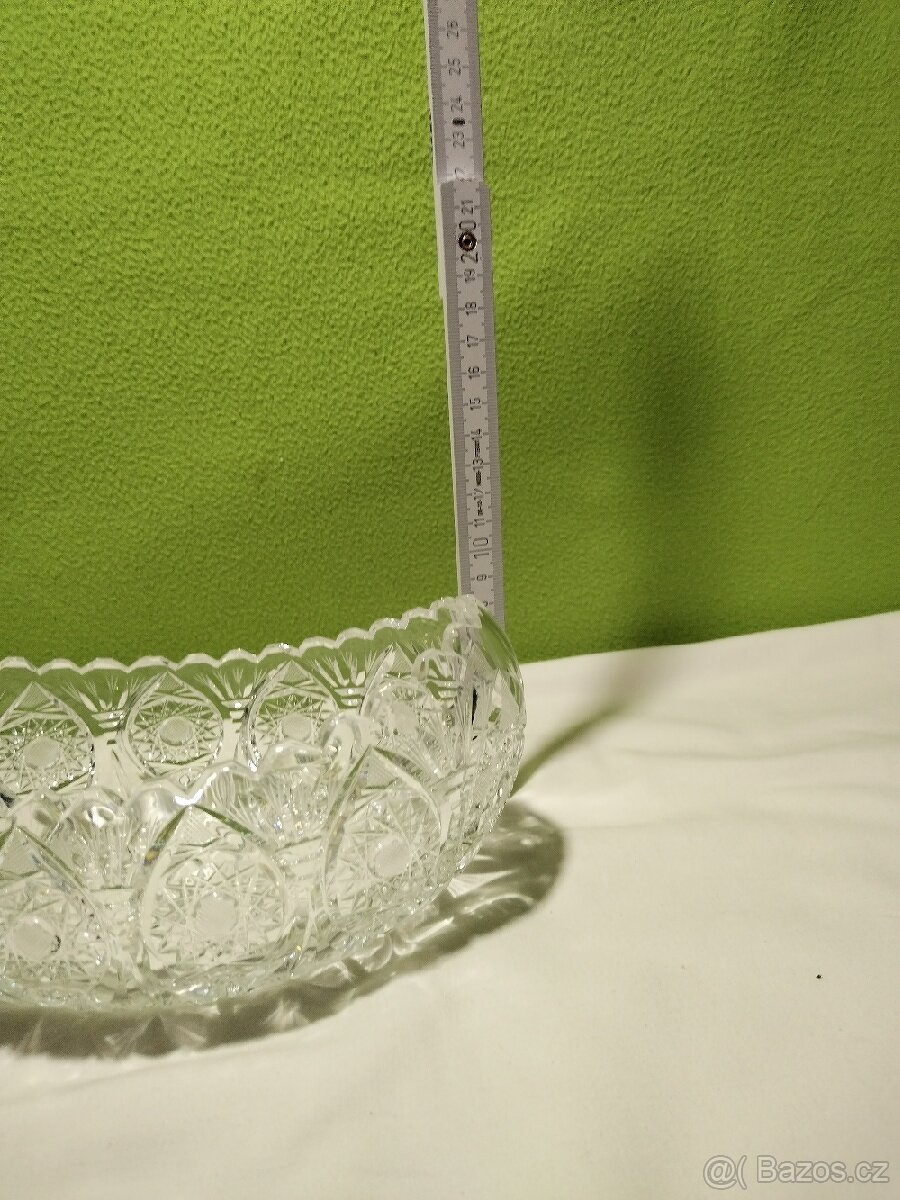 Křišťálová mísa Sklo Bohemia EV31 - 6