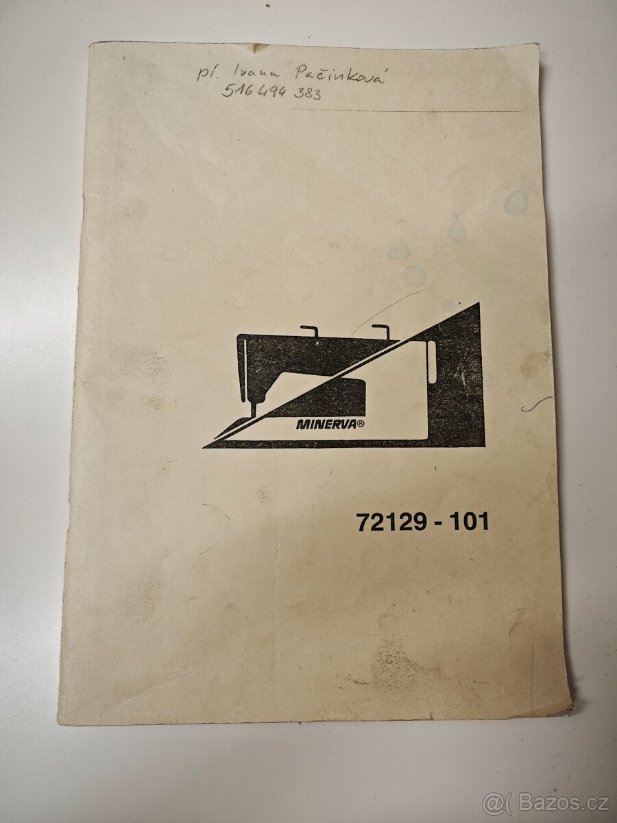 Šicí stroj Minerva 72129-101 - 6