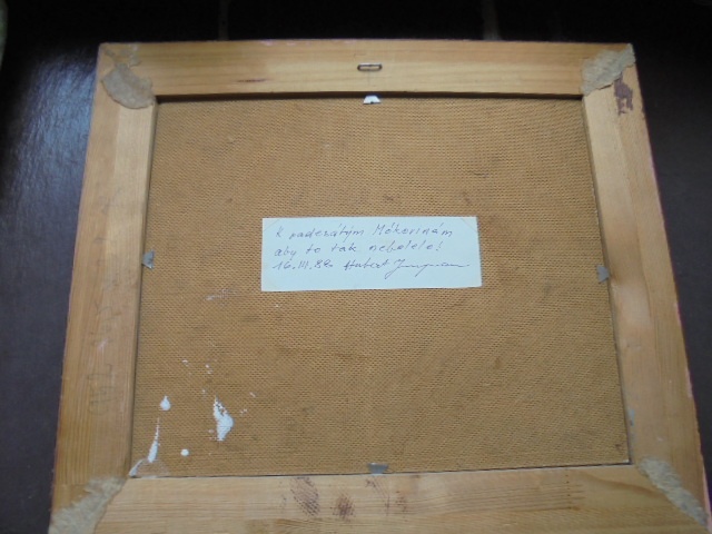 OBRAZ OLEJ NA SOLOLITU-HUBERT JUNGMANN - 6