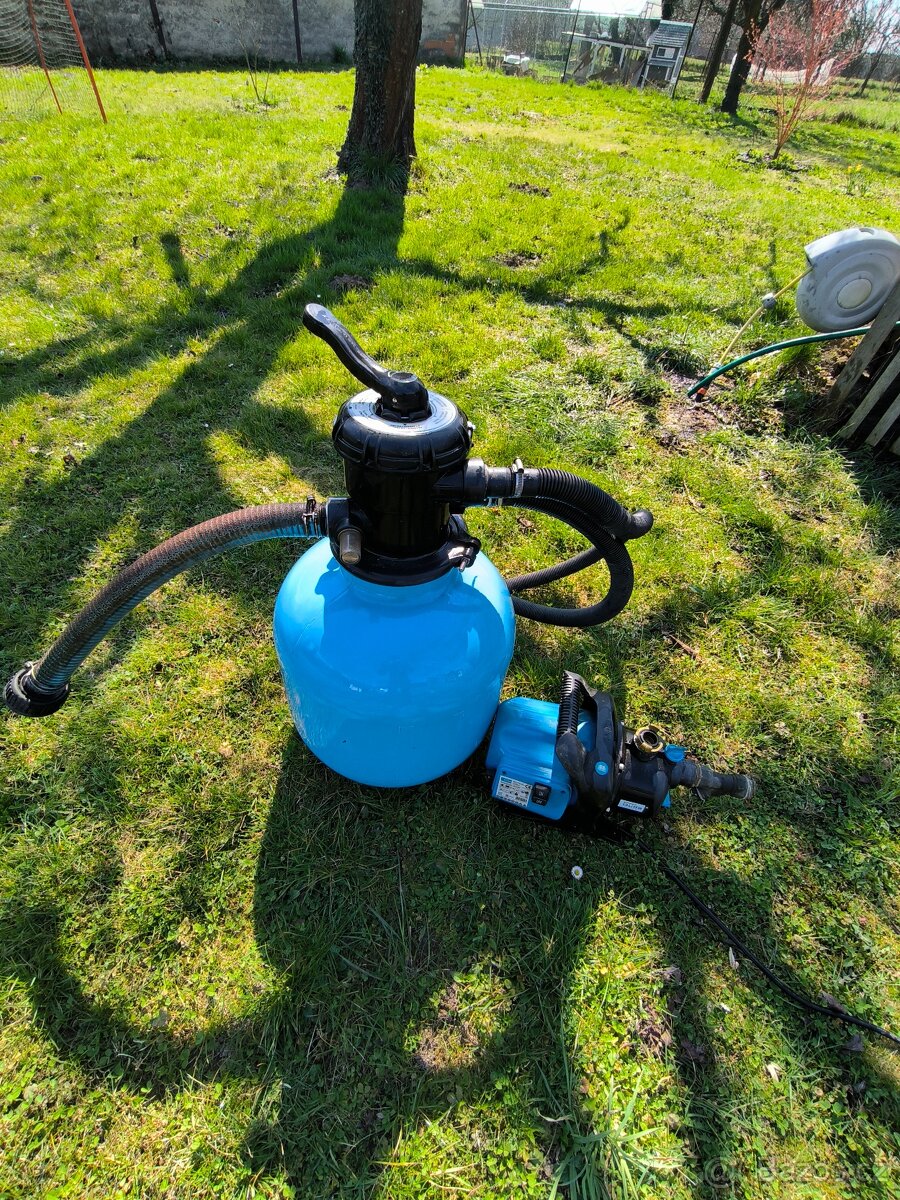 Písková filtrace+ čerpadlo - 6