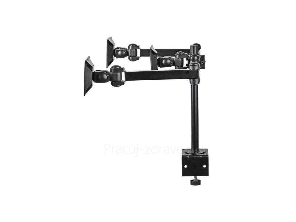 Stojan/držák na 3 monitory-Nedis ERGOTMM100BK - 6