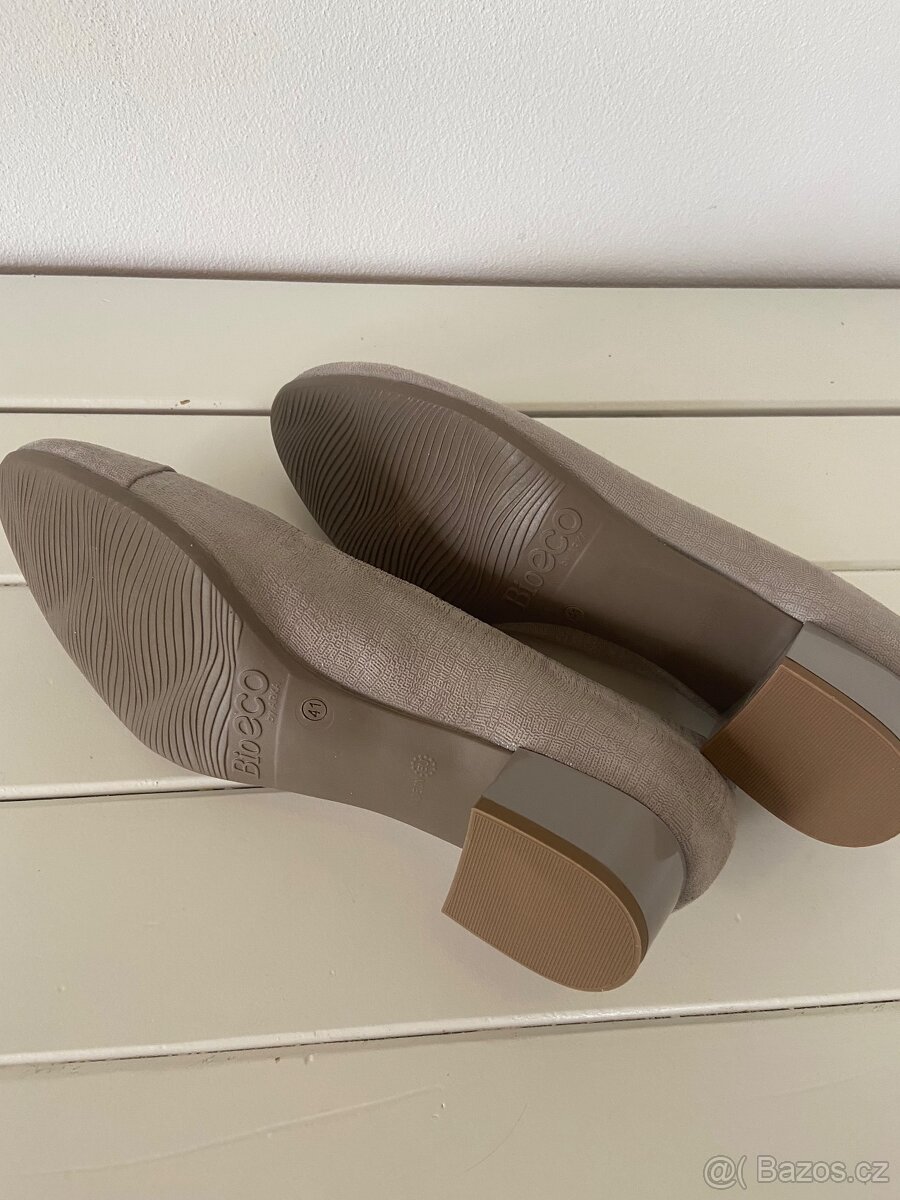 Dámské kožené lodičky - 6