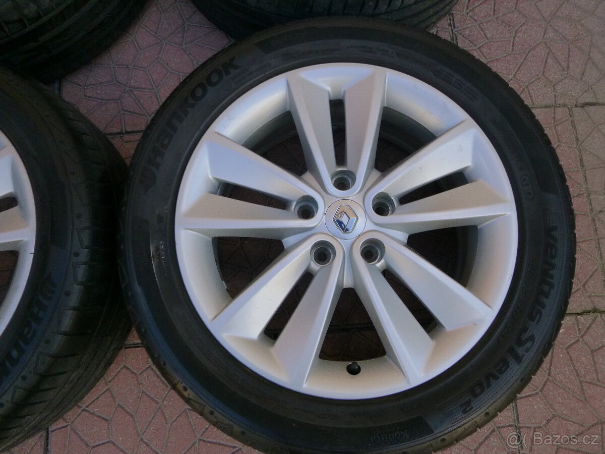 Letní sada alu disky - originál Renault 5x114,3 7Jx17 ET49 - 6