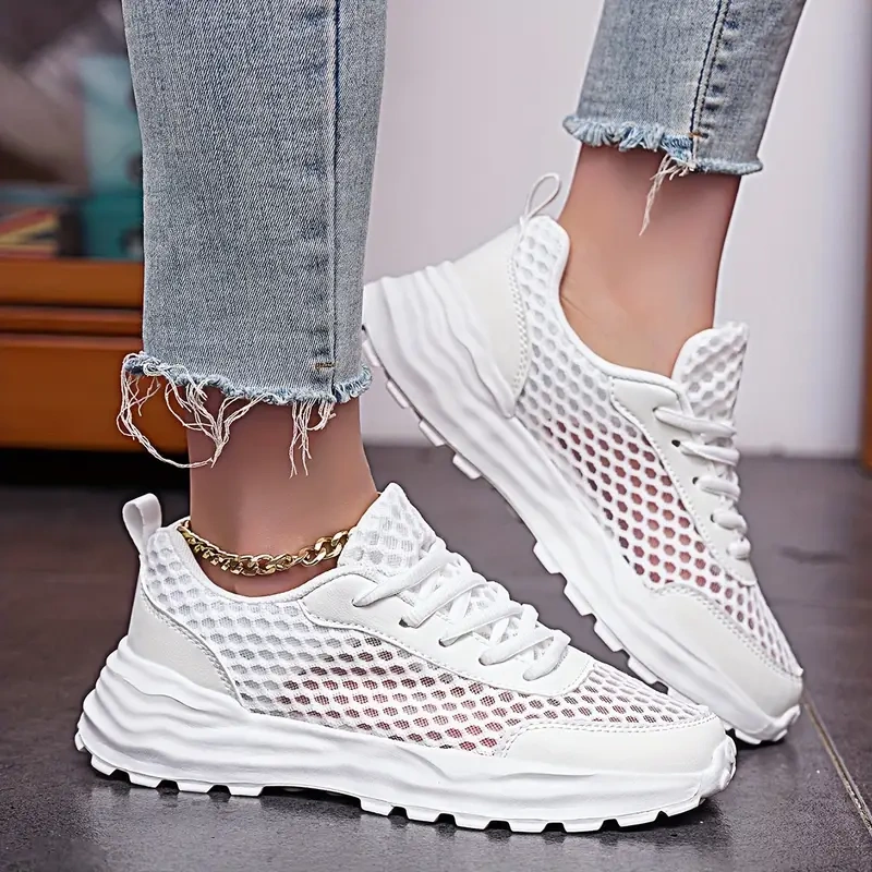 Bílé letní tenisky - 6