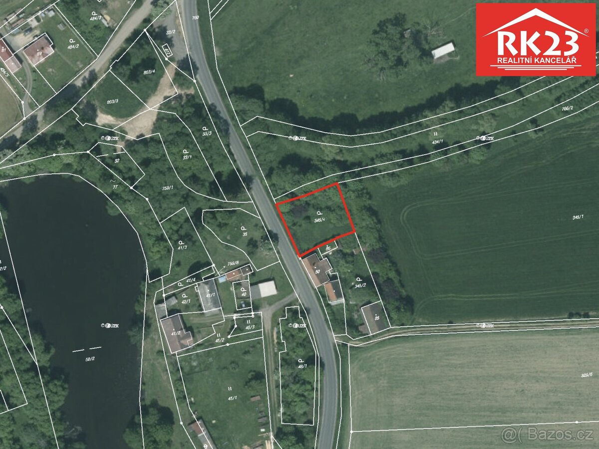 Prodej, Pozemek, Stráž - Olešná, ev.č. 02001 - 6