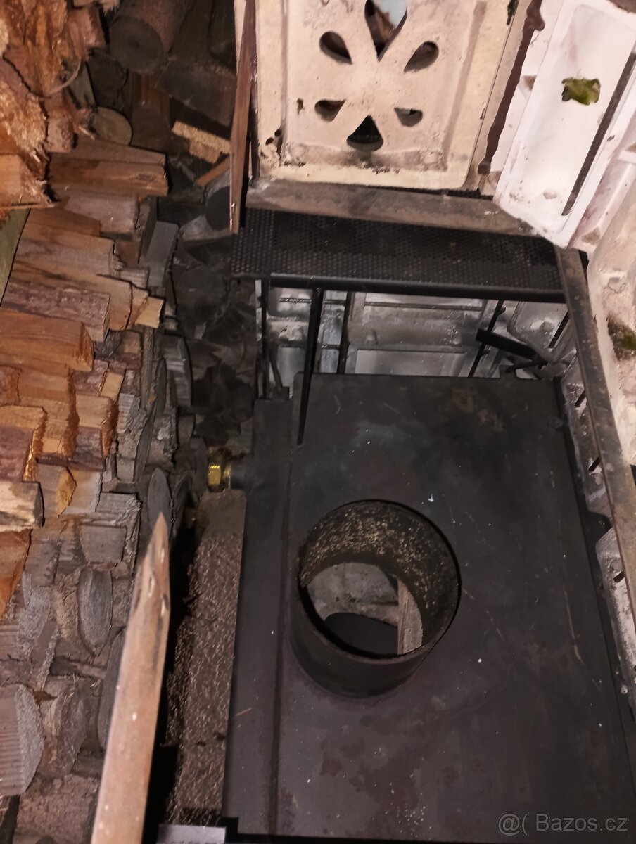 Kachlová kamna s výměníkem - 6
