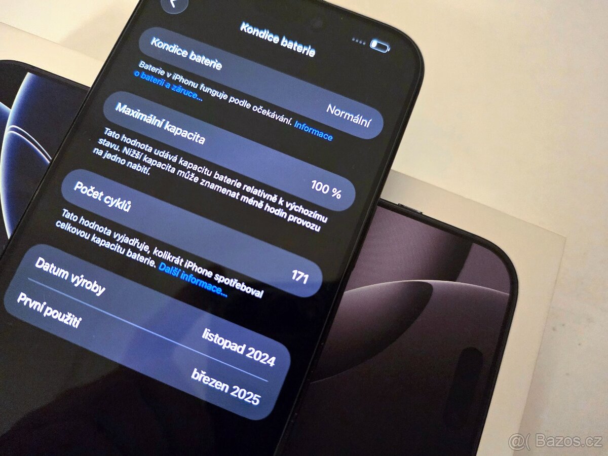 Apple iPhone 16 PRO Max 256GB Black TOP CZ záruka - 6