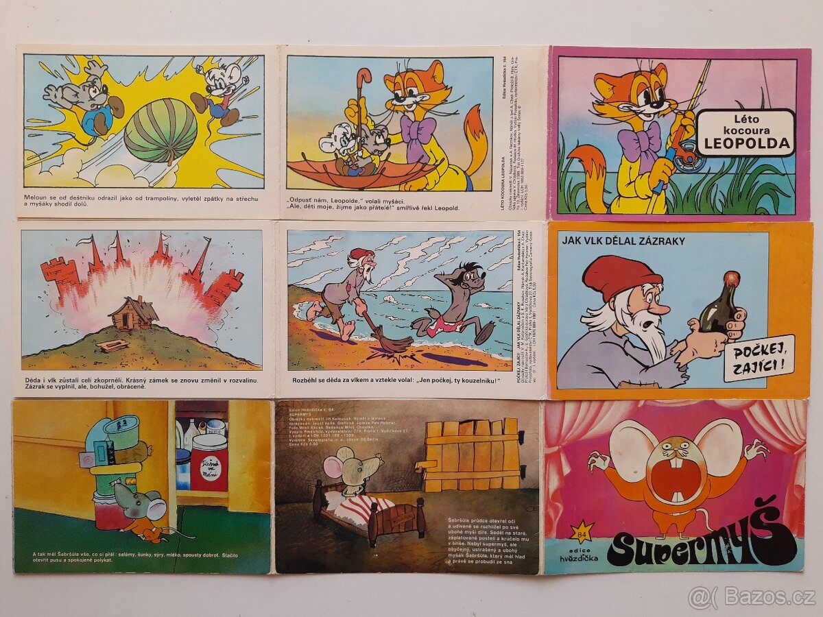 Hvězdička (set 11) - leporela (6x) - 6