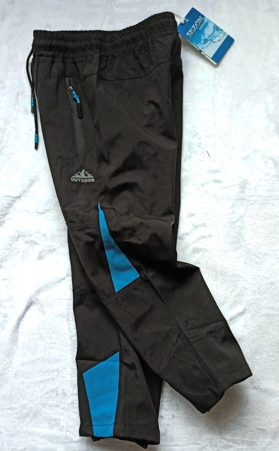 Nové SOFTSHELLOVÉ KALHOTY s fleecem-KUGO, 6-7 let, 122 cm - 6