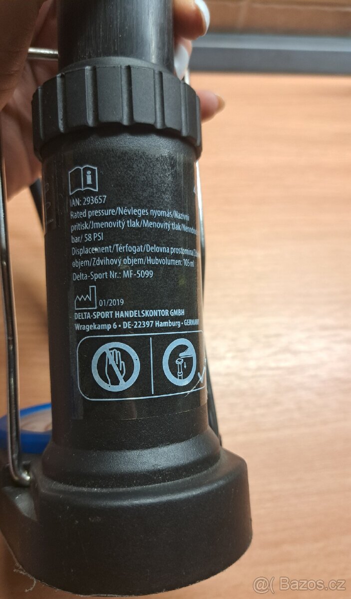 Nožní pumpička s manometrem - 6