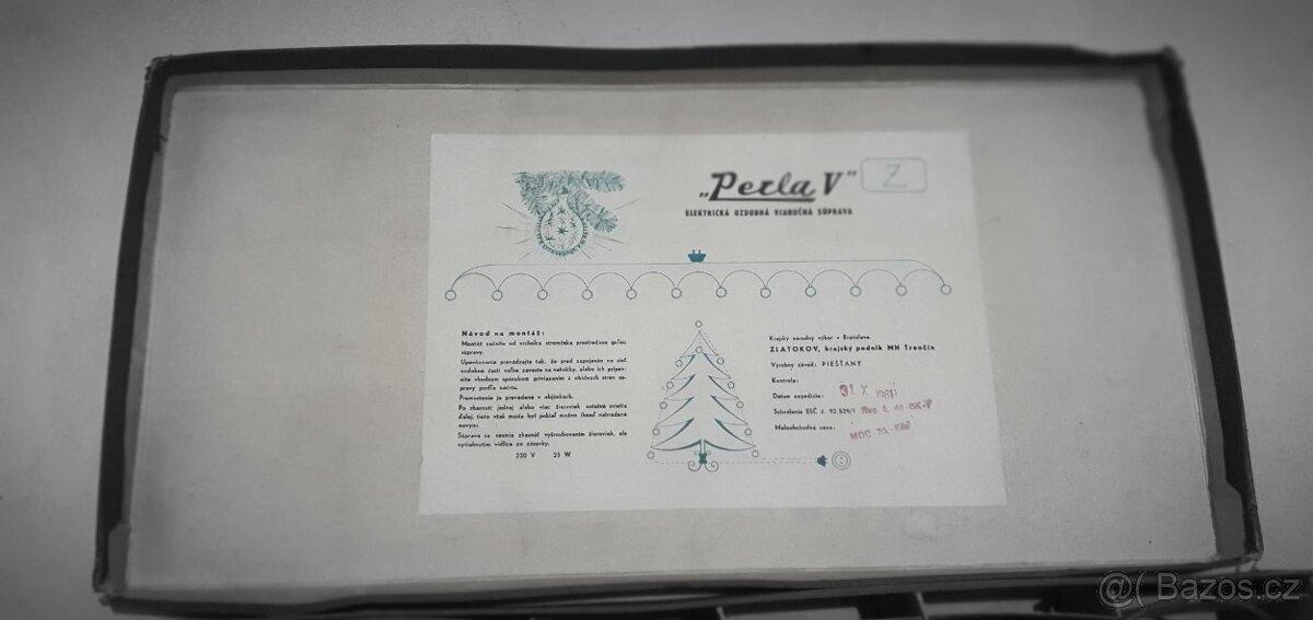 Vánoční ozdoby Zlatokov Perla - 6