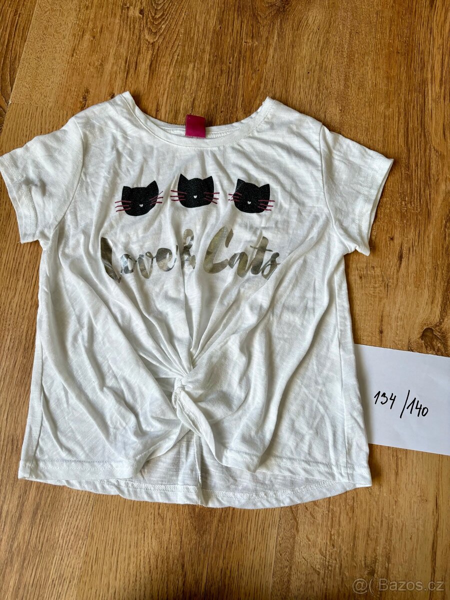 Dívčí trička, tílka, vel.134/140 - 6