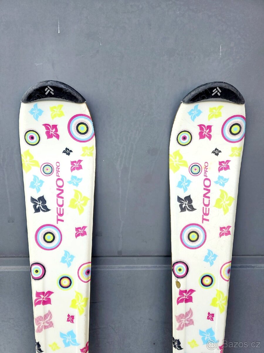 Dívčí lyže TECNO PRO, 130 cm + lyžáky ATOMIC - 6