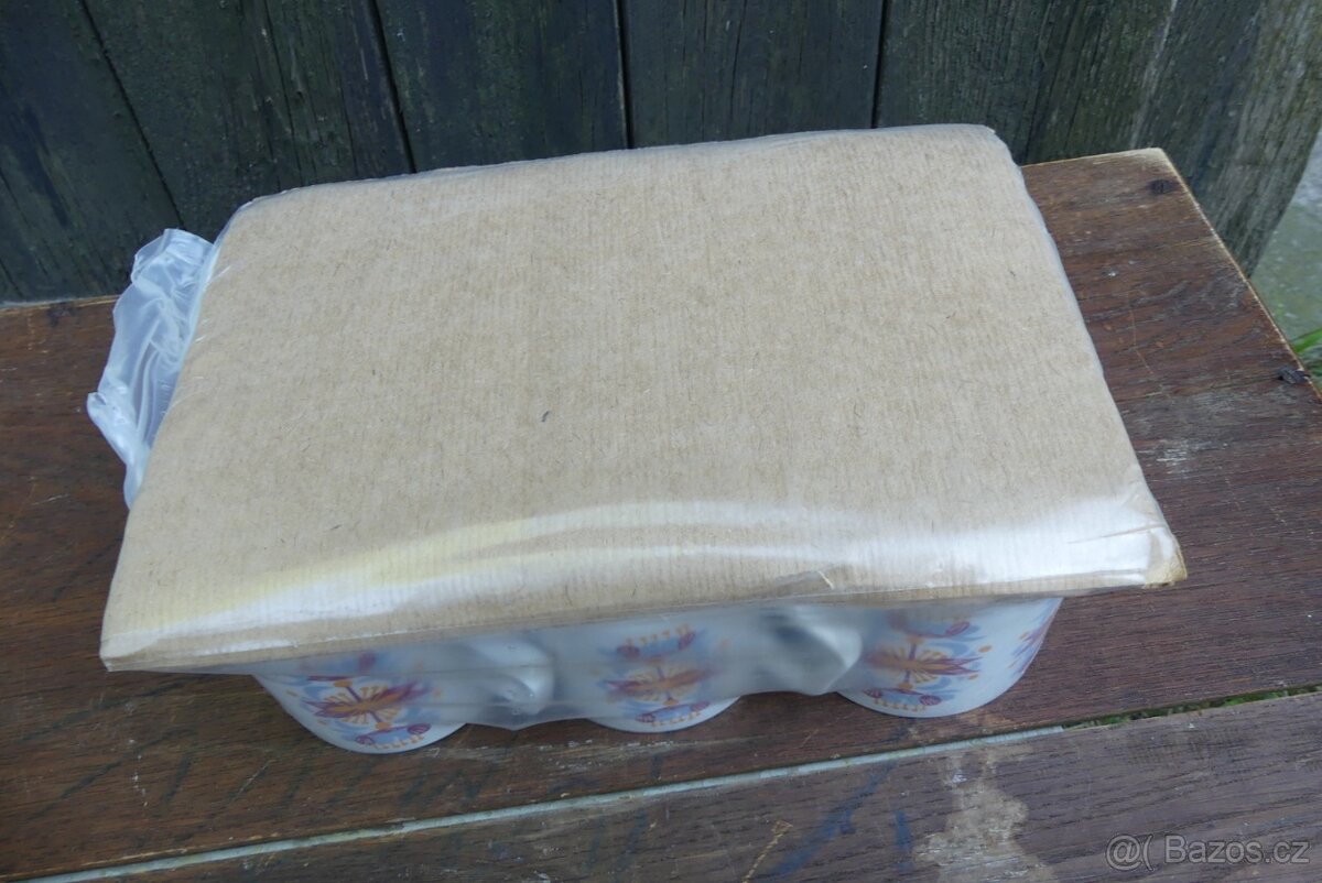 Retro hrnky původní balení, ČSSR 1966 - 6