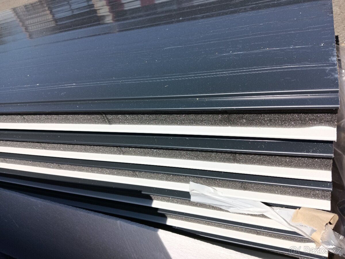 Střešní a stěnové panely RAL 7016 - 6