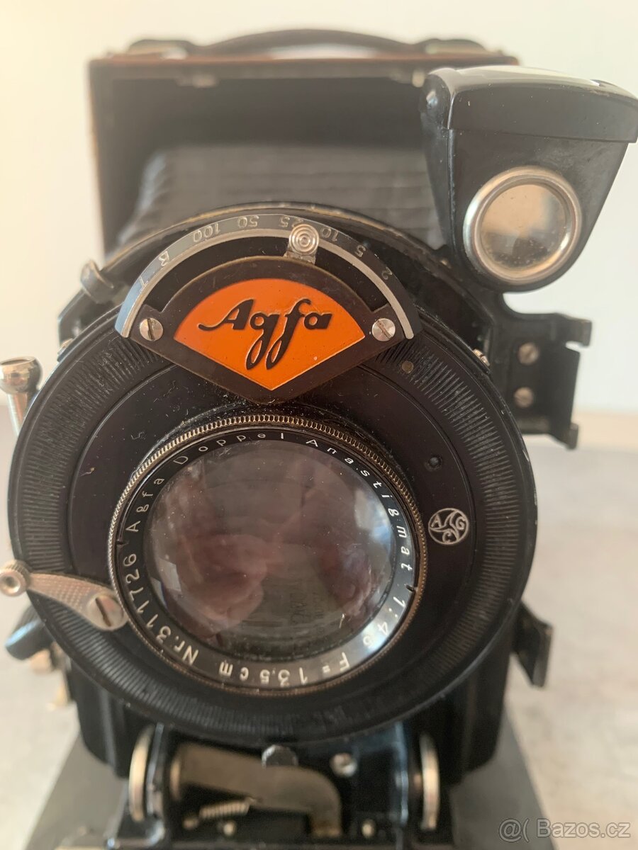 starého deskového fotoaparátu „agfa standard“ - 6