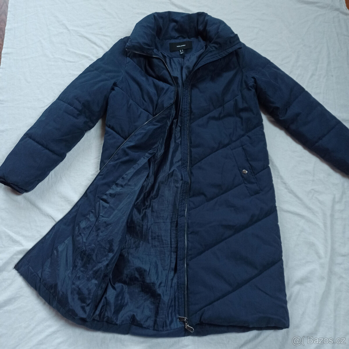 dámský zimní kabát M - L TOP STAV - 6