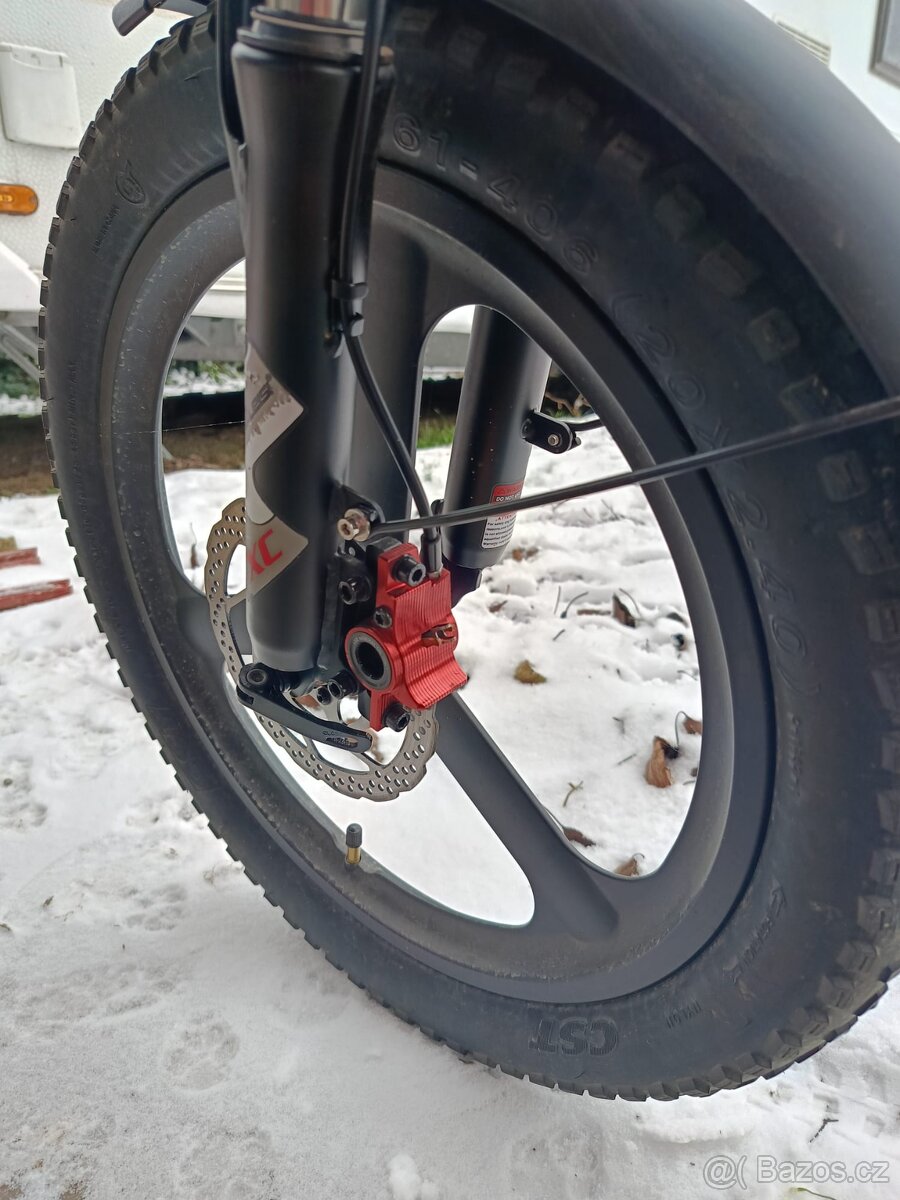 Skládací elektrokolo Lankeleisi C650 – zánovní, pouze 195 km - 6