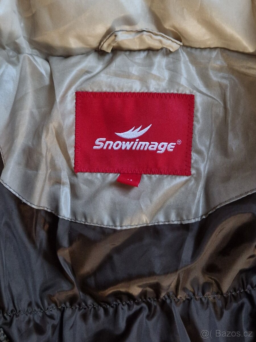 Hnědá péřová bunda Snowimage - 6