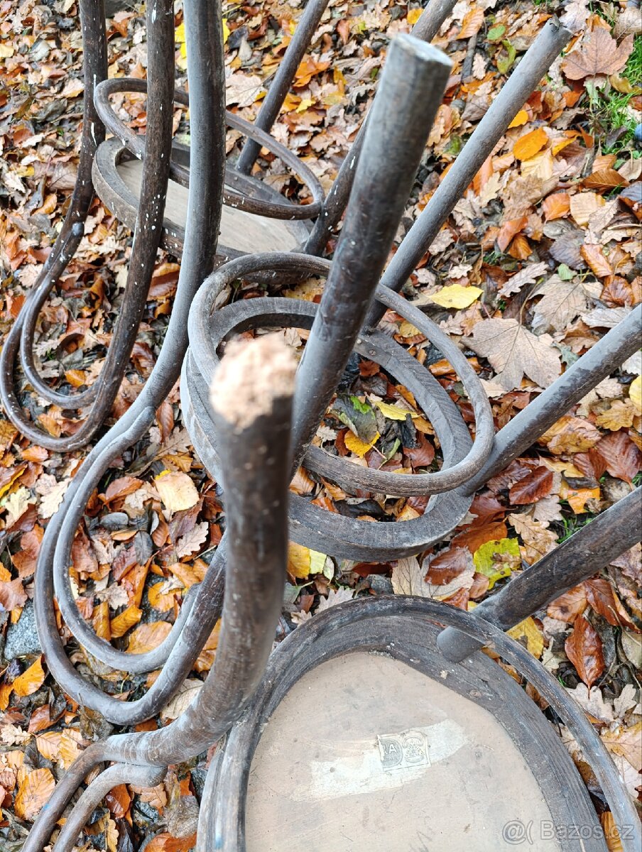 3 x židle Thonet - 6