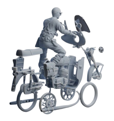 Jawa 350 typ 634 VB 1:18 - 6