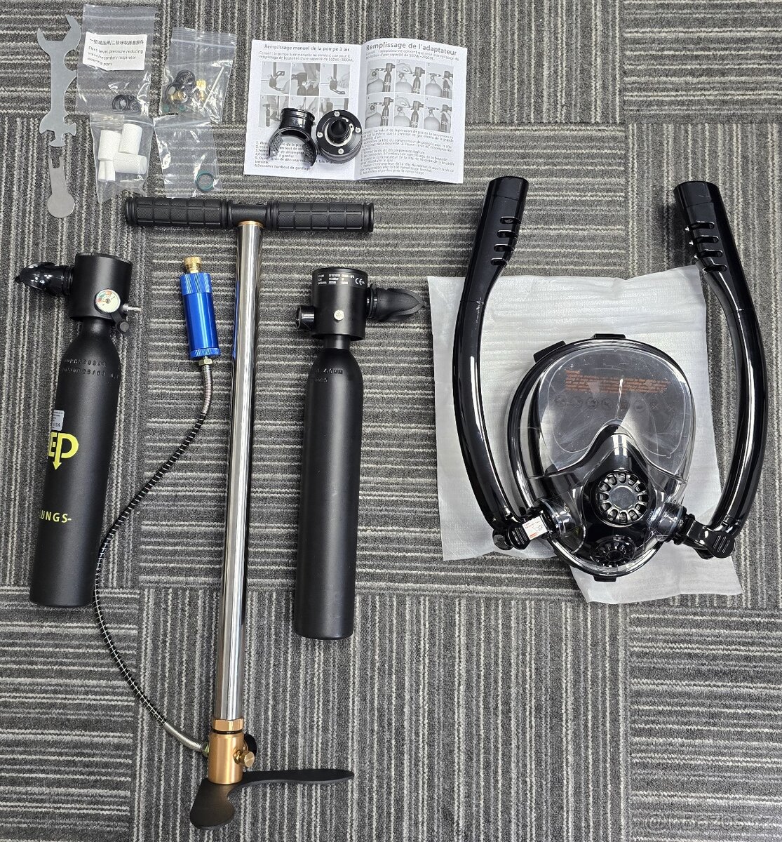 Mini potápěčské vybavení – sportovní šnorchlování - 6