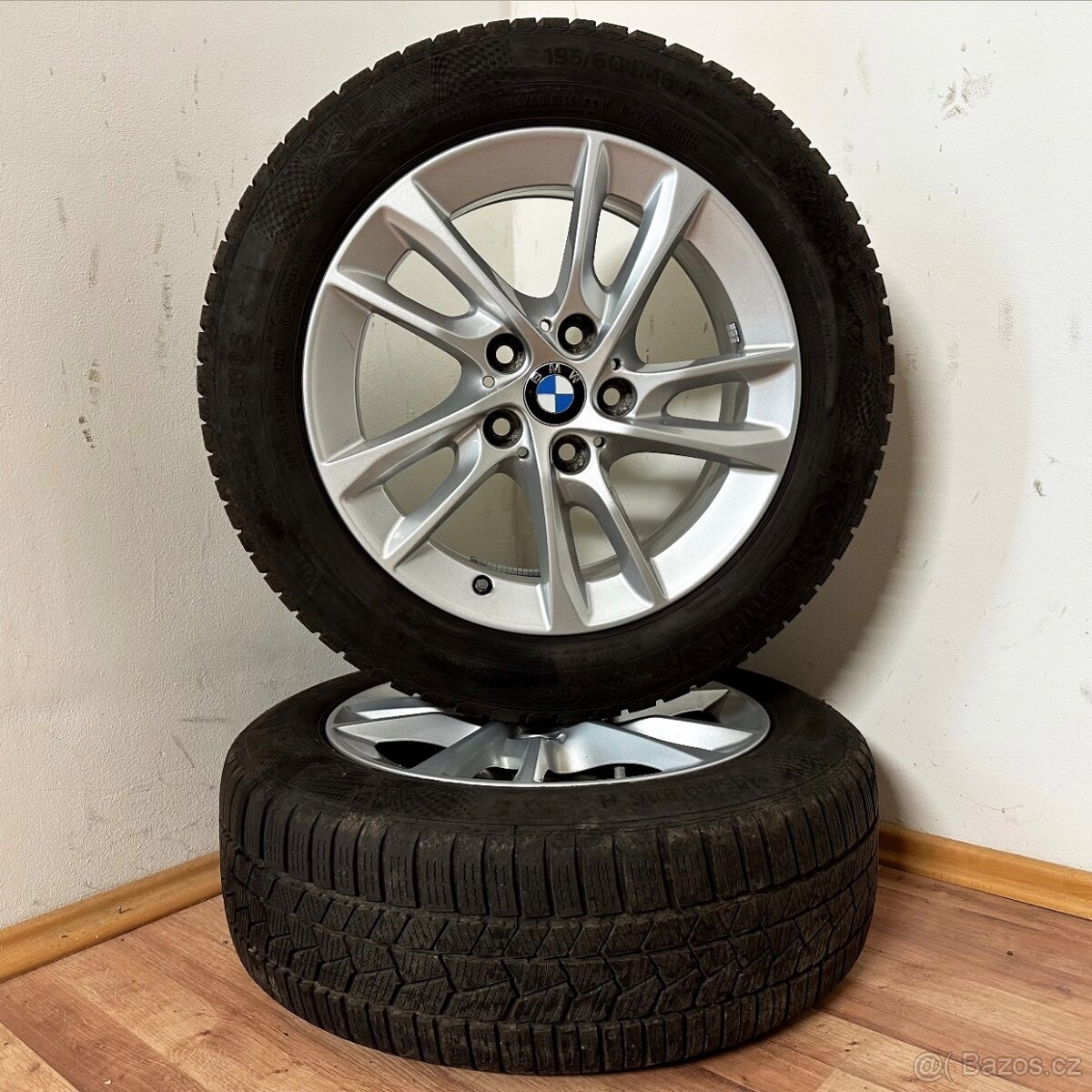 BMW 1/2 F40 F44 5x112 R16 ET47+ZIMNÍ 195/65R16 8mm - 6
