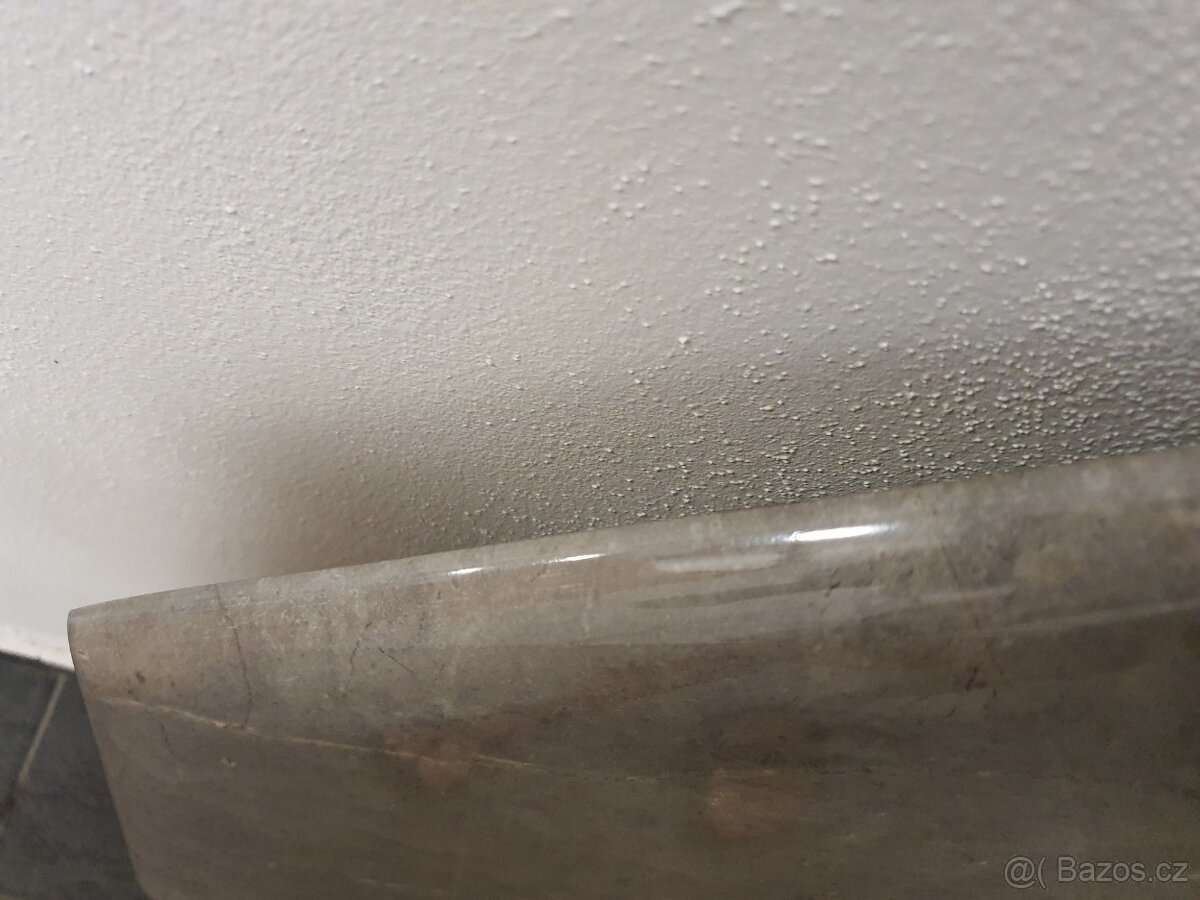 luxus mramorová deska pěkná kvalitní silná 8hran - 6