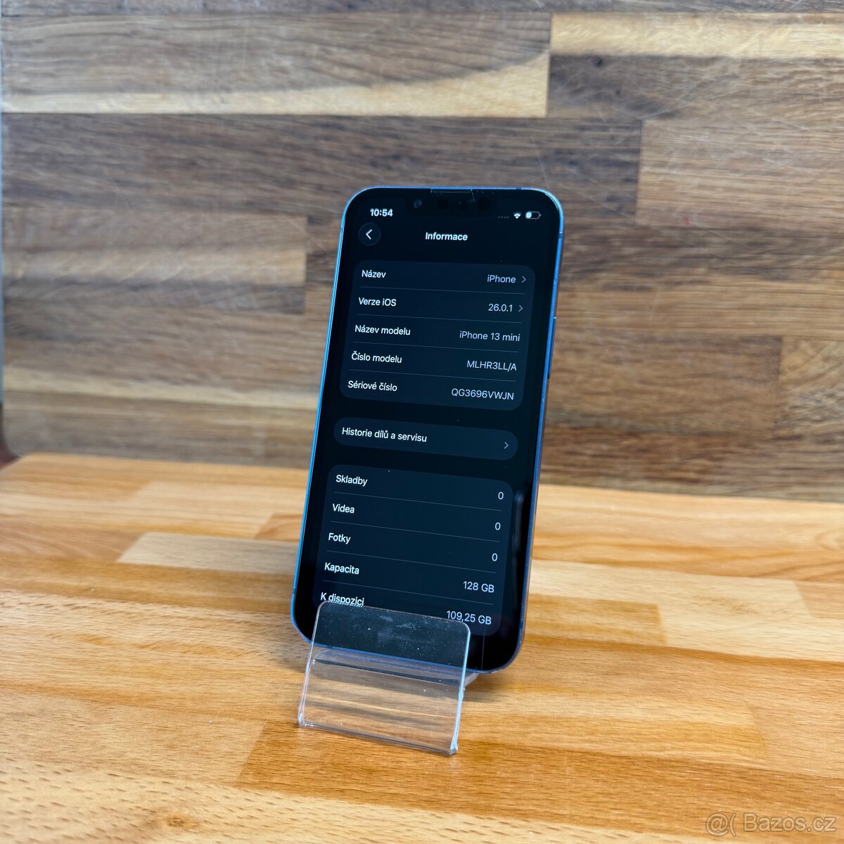 IPhone 13 mini 128GB, modrý, nový display (rok záruka) - 6