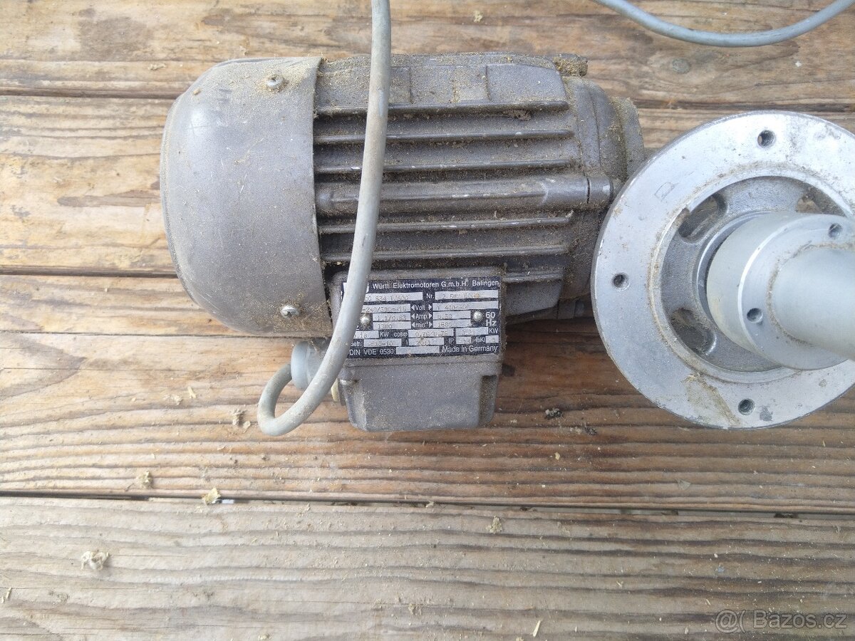 Elektromotor s převodovkou - 6