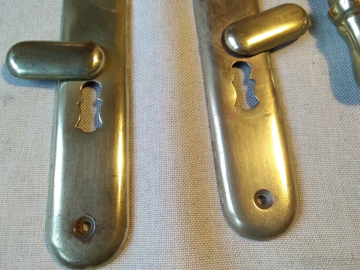 stare mosazne dverni kovani - 6