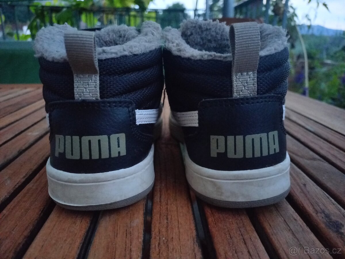 Jarní boty Puma. Vel. 31 s kožíškem. - 6