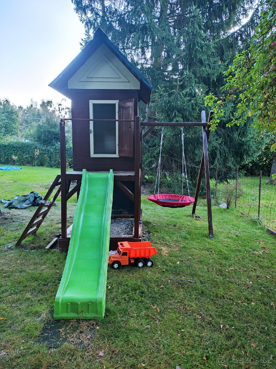 Zahradní dětský domek, domeček, bungr - 6