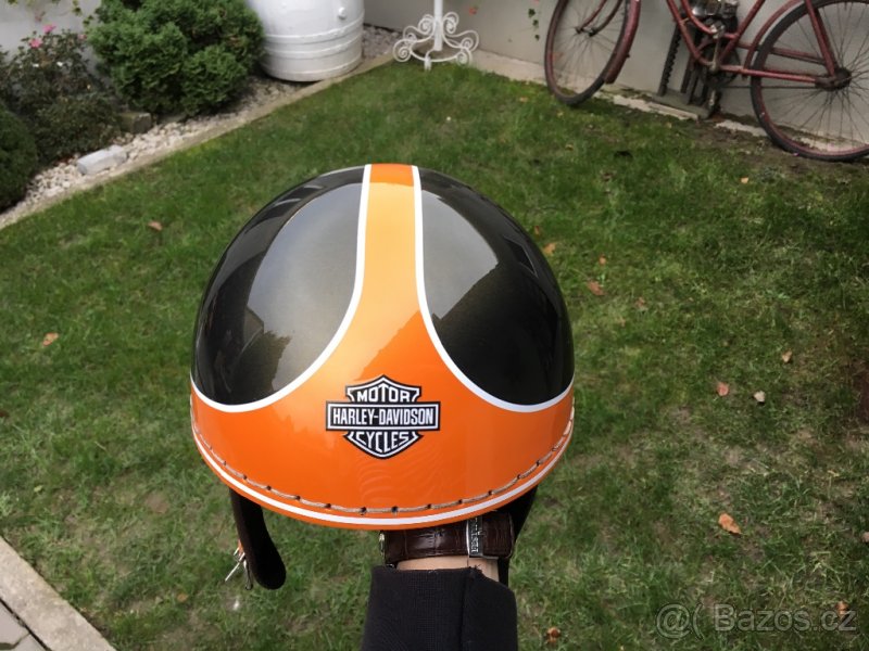 Harley Davidson helma , přilba retro - 6