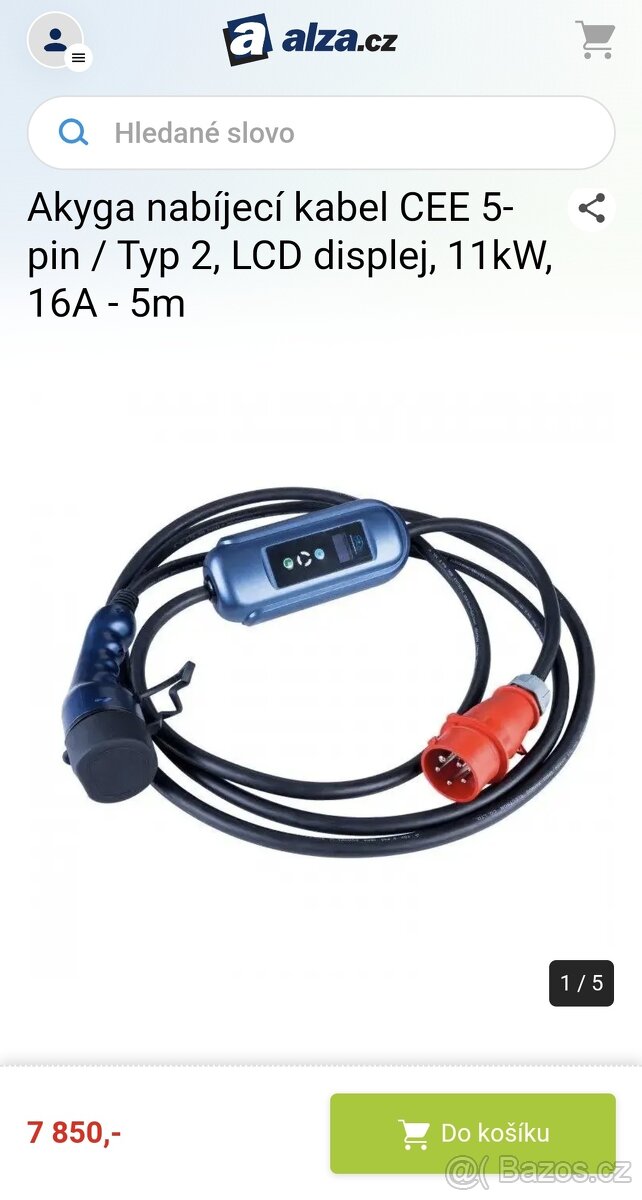 11kw 3 fázová nabíječka EV/wallbox, nová, za super cenu - 6