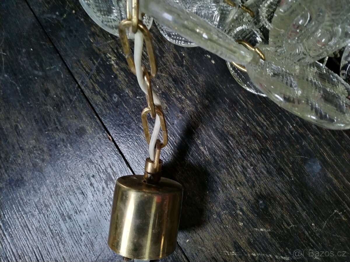 Jedinečný retro lustr - 6